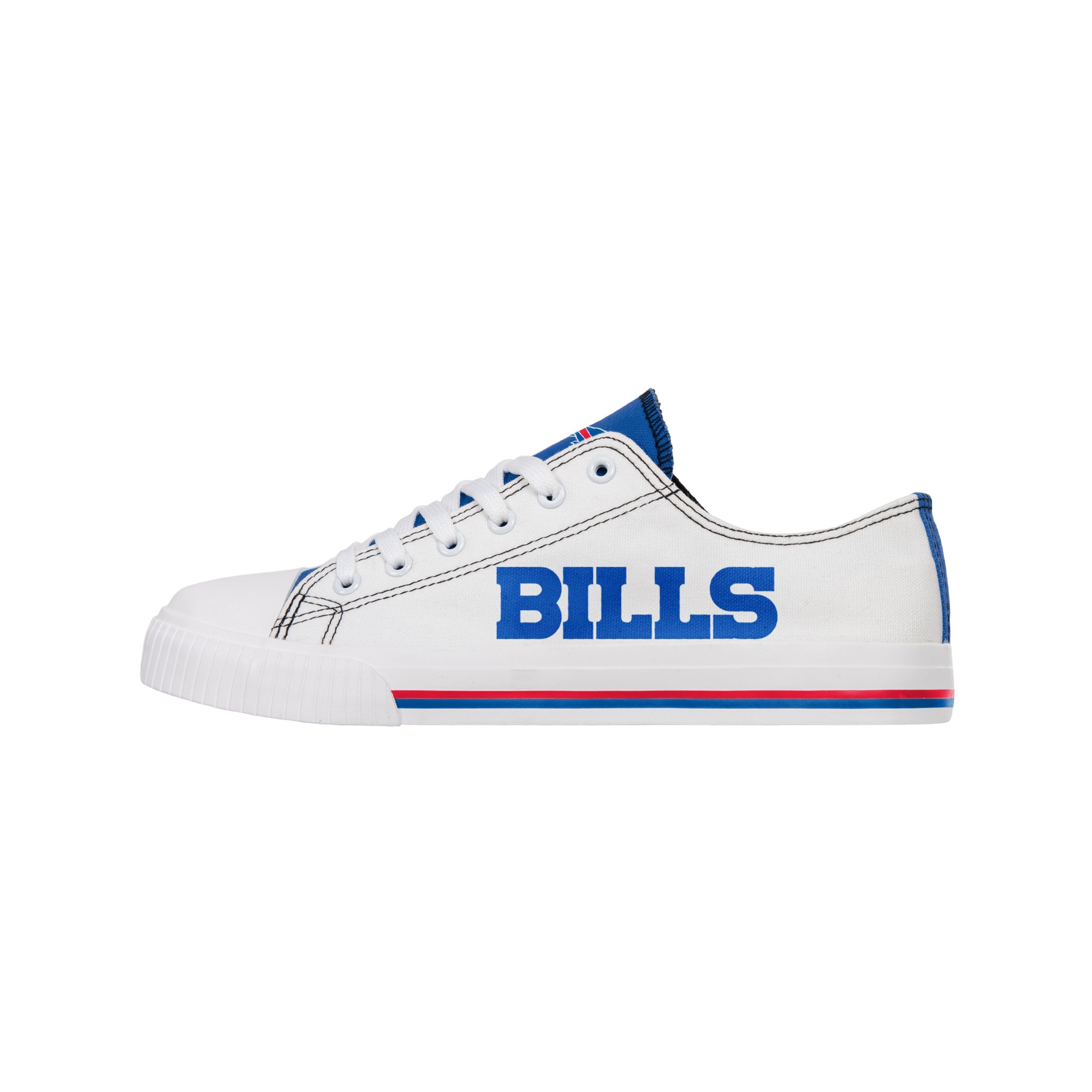 Buffalo Bills Men's High Top Canvas Sneaker