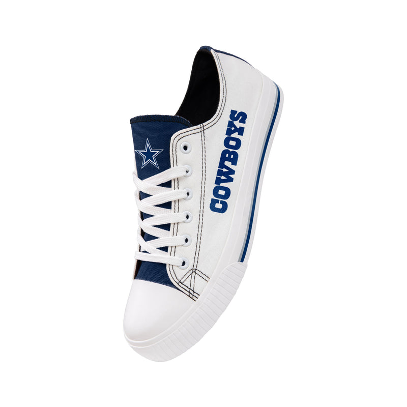 Dallas Cowboys NFL Men's Low Top Midsole White Sneakers