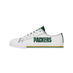 Green Bay Packers White Minimalism Shoes V05 On Sale - Tana Elegant