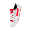 Kansas City Chiefs NFL Mens Low Top White Canvas Shoes