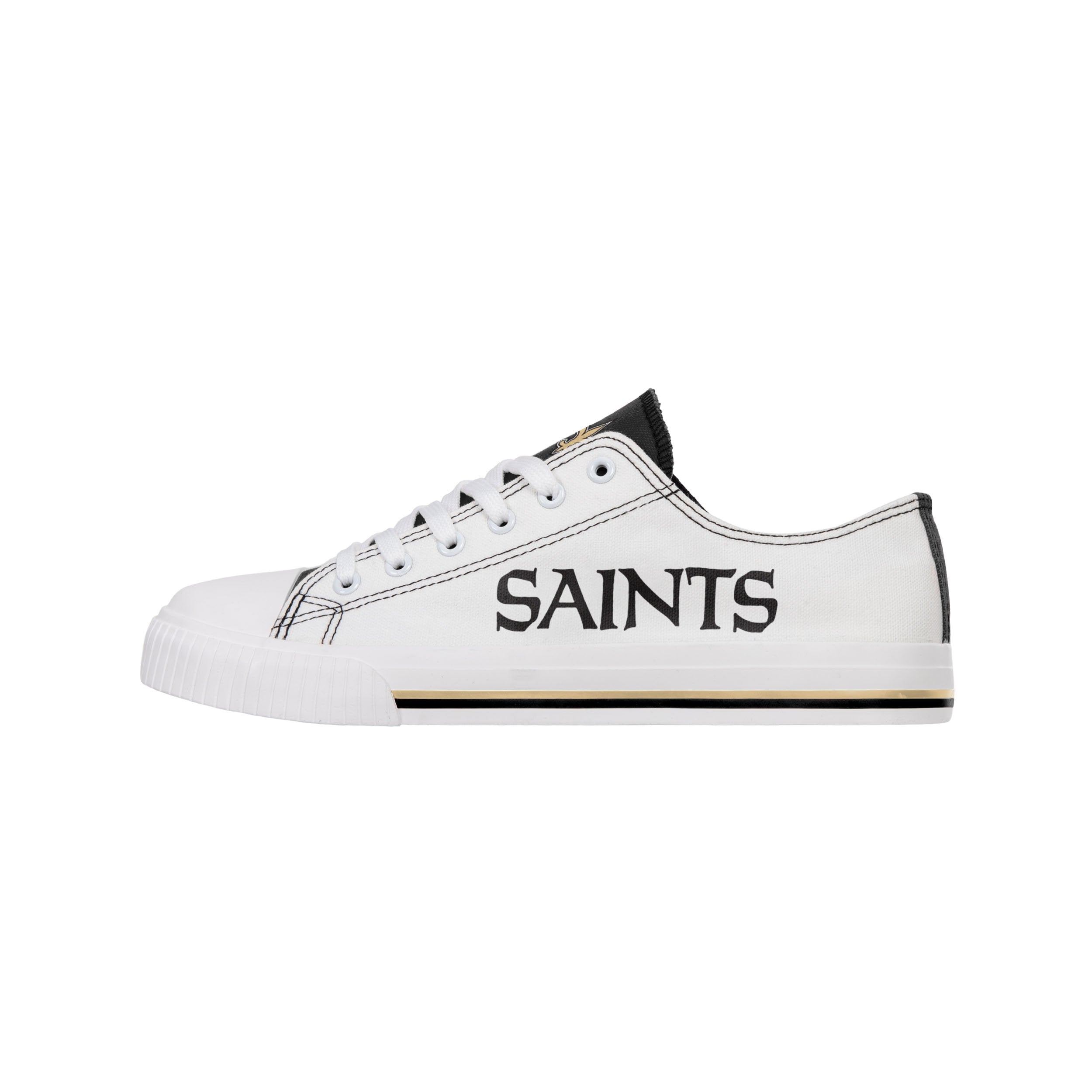 Women's Pittsburgh Steelers Side Wordmark Canvas Shoes