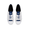 Seattle Seahawks NFL Mens Low Top White Canvas Shoes