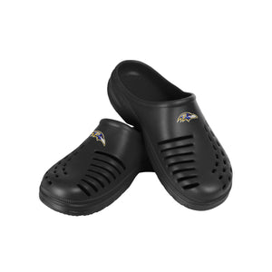 Baltimore Ravens NFL Mens Solid Clog