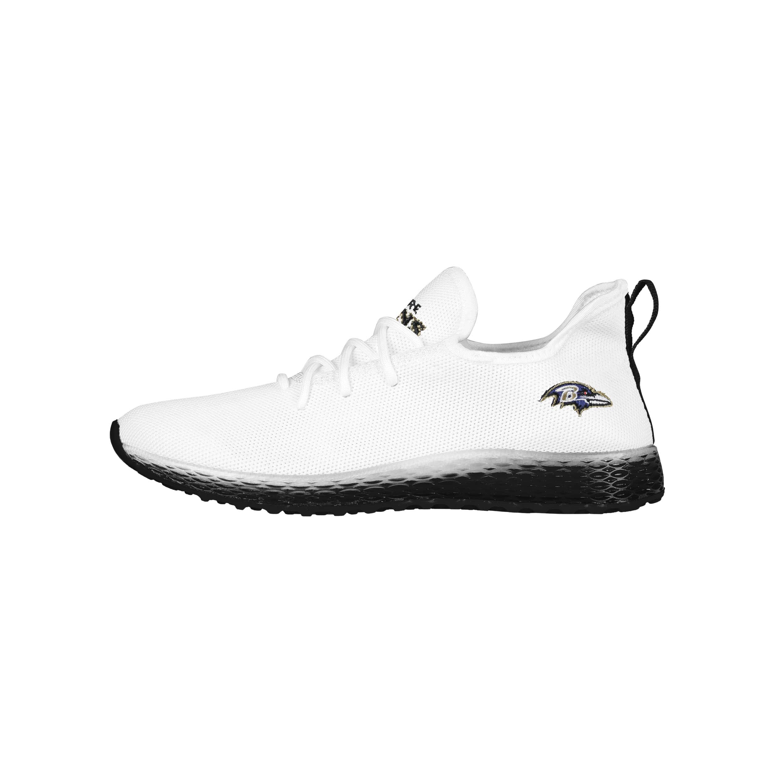 FOCO Buffalo Bills NFL Mens Gradient Midsole White Sneakers