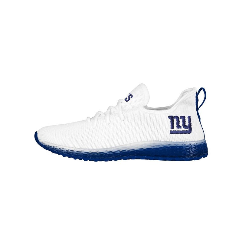 New York Giants NFL Mens Gradient Midsole White Sneakers
