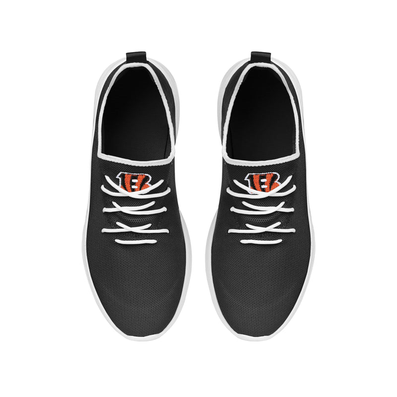 Cincinnati Bengals Gradient Midsole White Sneakers