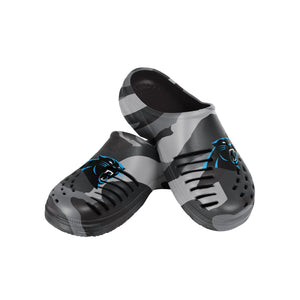 Carolina Panthers NFL Mens Tonal Camo Clog