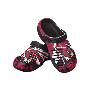 Arizona Cardinals NFL Mens Tie-Dye Clog With Strap