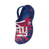 New York Giants NFL Mens Tie-Dye Clog With Strap