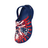 New England Patriots NFL Mens Tie-Dye Clog With Strap