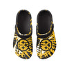 Pittsburgh Steelers NFL Mens Tie-Dye Clog With Strap