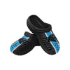 Carolina Panthers NFL Mens Team Stripe Clog With Strap