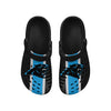 Carolina Panthers NFL Mens Team Stripe Clog With Strap