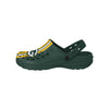 Green Bay Packers NFL Mens Team Stripe Clog With Strap