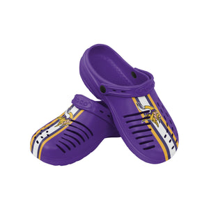 Minnesota Vikings NFL Mens Team Stripe Clog With Strap