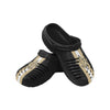 New Orleans Saints NFL Mens Team Stripe Clog With Strap