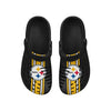 Pittsburgh Steelers NFL Mens Team Stripe Clog With Strap