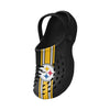 Pittsburgh Steelers NFL Mens Team Stripe Clog With Strap