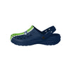 Seattle Seahawks NFL Mens Team Stripe Clog With Strap