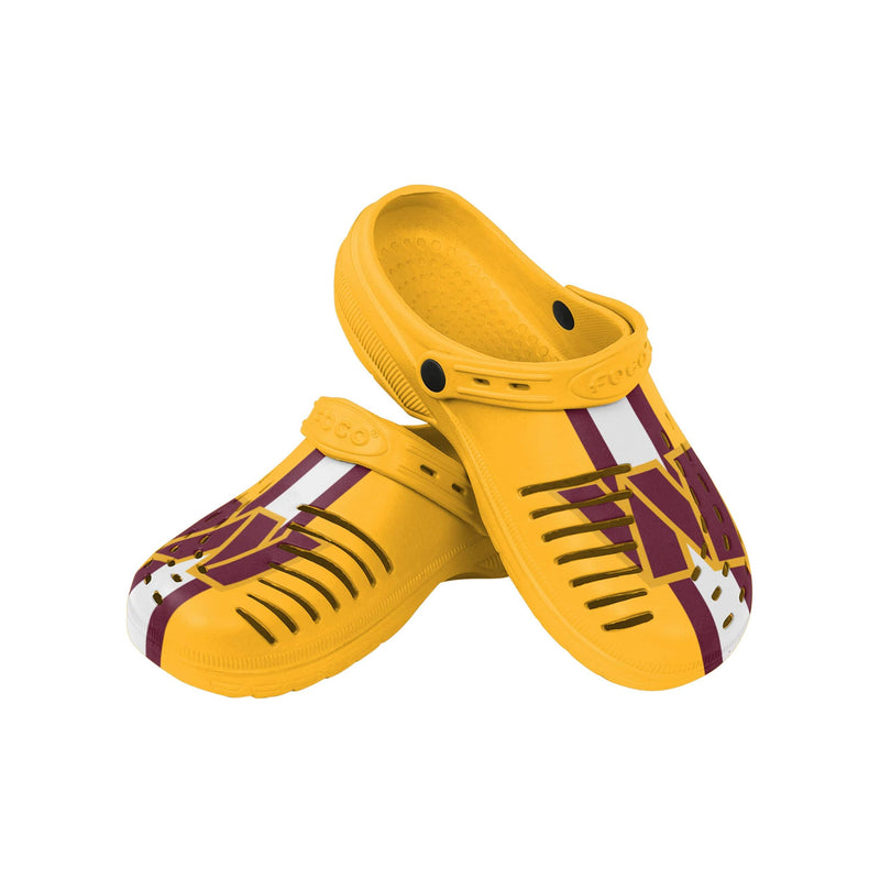 Washington Commanders NFL Wooden Clog Shoes For Men Women - Freedomdesign