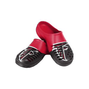 Atlanta Falcons NFL Youth Colorblock Big Logo Clog