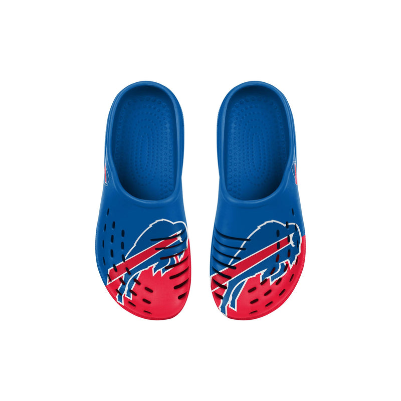 Buffalo Bills NFL Youth Colorblock Big Logo Clog