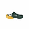 Green Bay Packers NFL Youth Colorblock Big Logo Clog