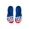 New York Giants NFL Youth Colorblock Big Logo Clog