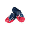 New England Patriots NFL Youth Colorblock Big Logo Clog