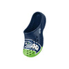 Seattle Seahawks NFL Youth Colorblock Big Logo Clog