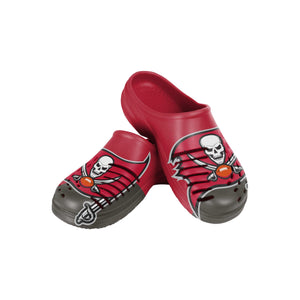 Tampa Bay Buccaneers NFL Youth Colorblock Big Logo Clog