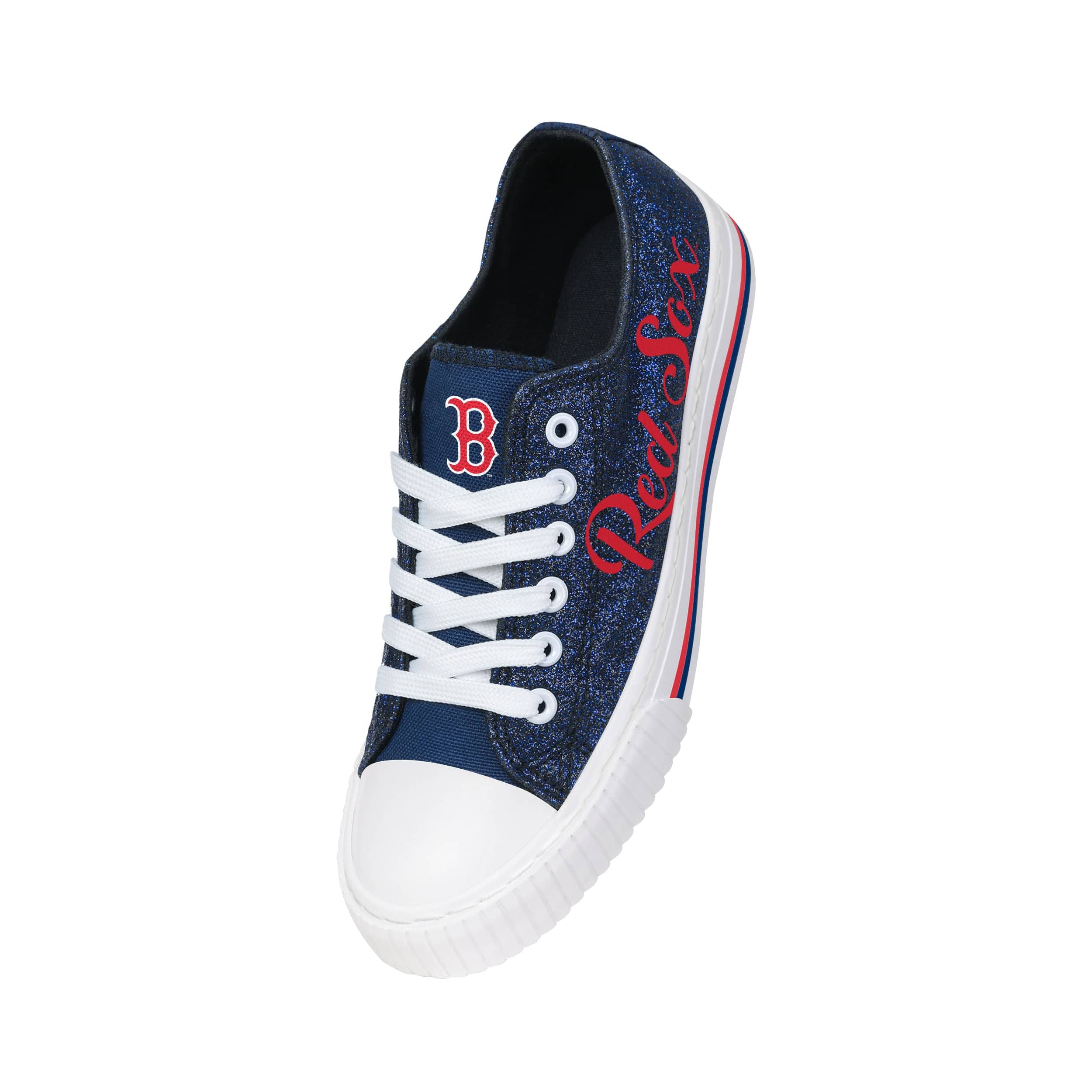 Boston Red Sox MLB Womens Low Top Tie-Dye Canvas Shoe