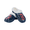 Boston Red Sox MLB Womens Sherpa Lined Glitter Clog