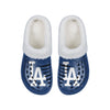 Los Angeles Dodgers MLB Womens Sherpa Lined Glitter Clog