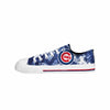 Chicago Cubs MLB Womens Low Top Tie-Dye Canvas Shoe