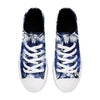 Los Angeles Dodgers MLB Womens Low Top Tie-Dye Canvas Shoe