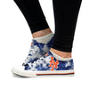 New York Mets MLB Womens Low Top Tie-Dye Canvas Shoe