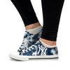 New York Yankees MLB Womens Low Top Tie-Dye Canvas Shoe