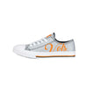 Tennessee Volunteers NCAA Womens Color Glitter Low Top Canvas Shoes