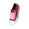 Texas Tech Red Raiders NCAA Womens Color Glitter Low Top Canvas Shoes