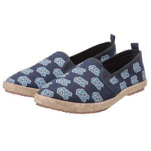 North Carolina Tar Heels NCAA Womens Canvas Espadrille Shoes