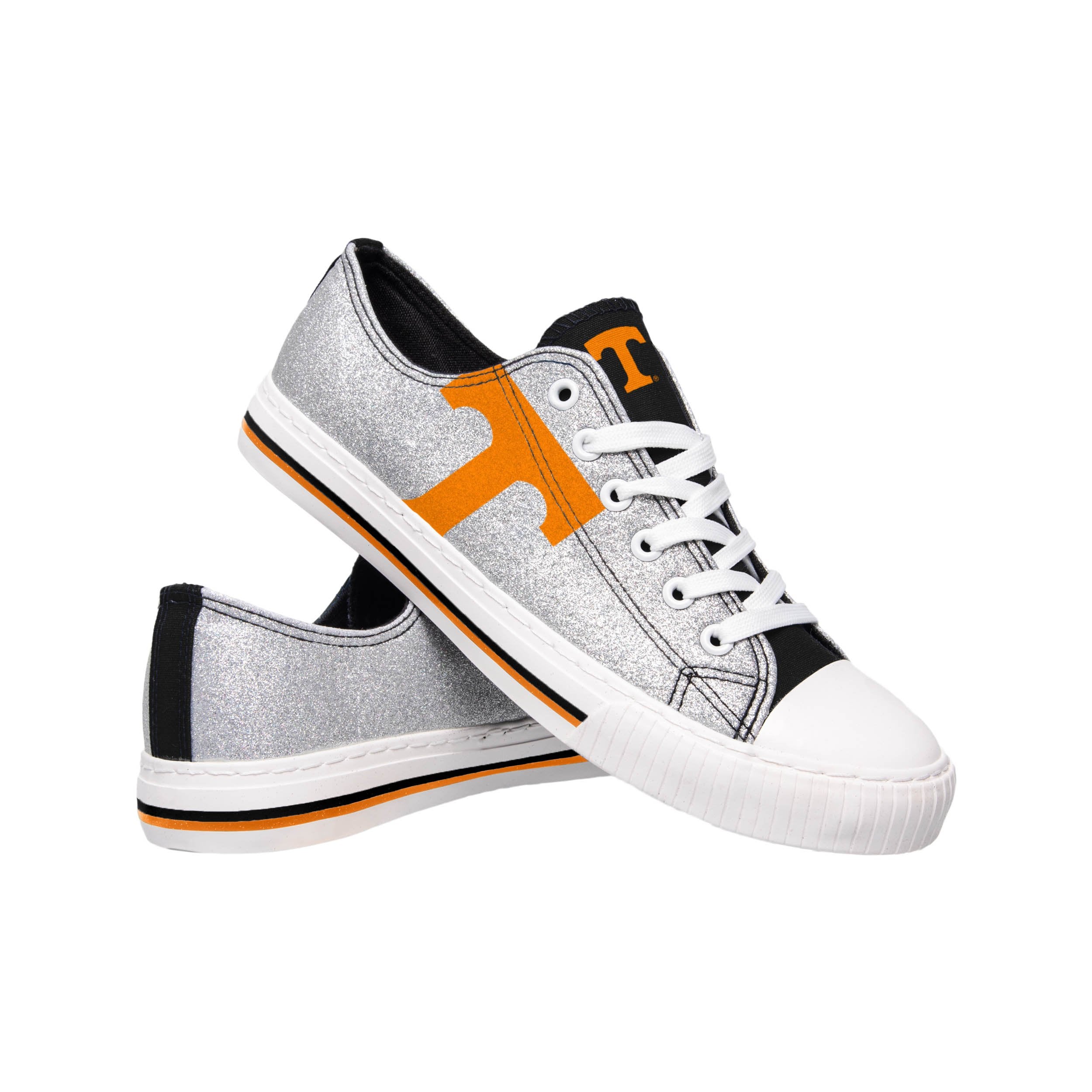 Houston Astros Womens Glitter Low Top Canvas Shoe, Size: 8