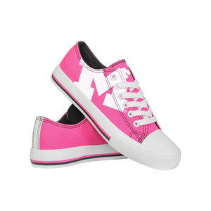 Michigan Wolverines NCAA Womens Highlights Low Top Canvas Shoe