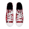 Ohio State Buckeyes NCAA Womens Low Top Tie-Dye Canvas Shoe