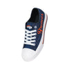 Denver Broncos NFL Womens Color Glitter Low Top Canvas Shoes