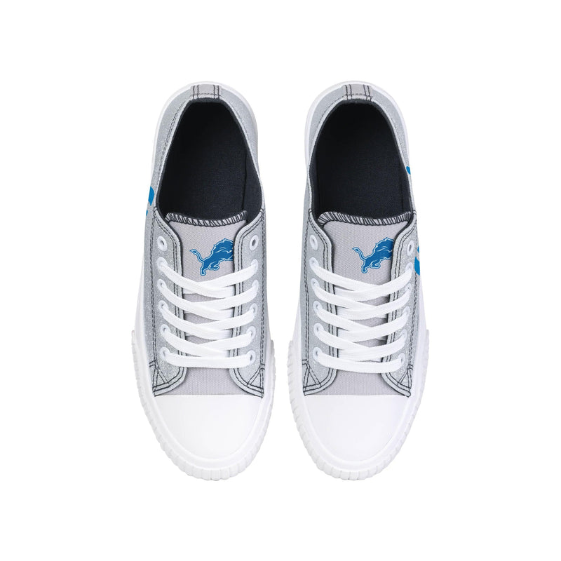 Women's Detroit Lions Repeat Print Low Top Sneakers