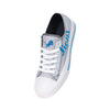 Detroit Lions NFL Womens Color Glitter Low Top Canvas Shoes