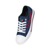 Houston Texans NFL Womens Color Glitter Low Top Canvas Shoes