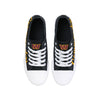 Washington Commanders NFL Womens Color Glitter Low Top Canvas Shoes