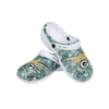 Green Bay Packers NFL Womens Cloudie Clog With Strap